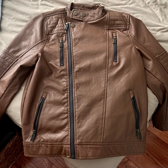 Jackets & Blazers - Leather jacket/Size L, runs small